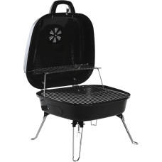 Barbecue DKD Home Decor Steel Aluminium (44,5 x 42 x 34 cm)