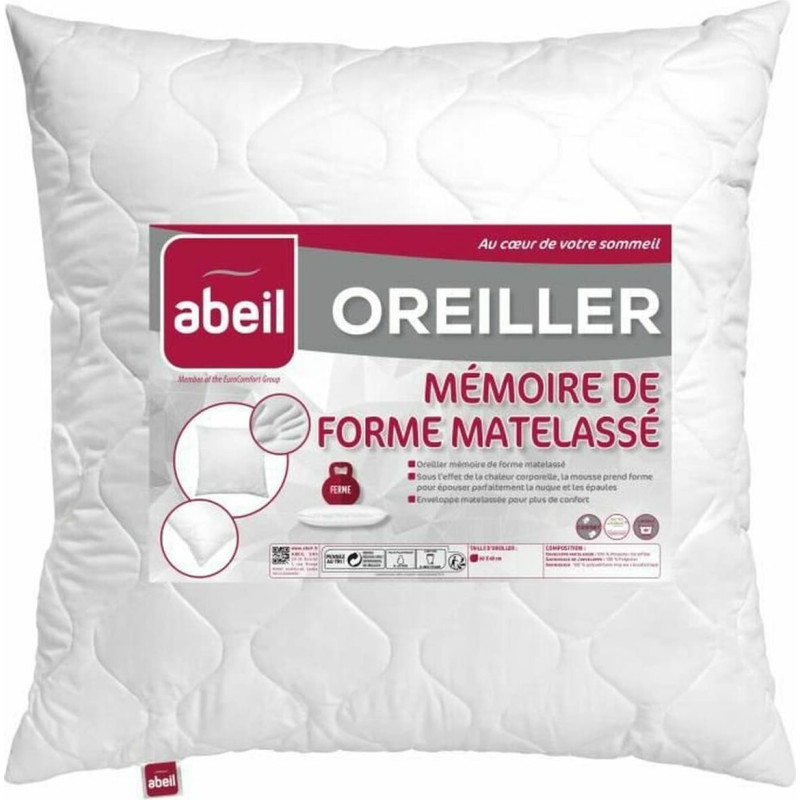 Viscoelastic Pillow Abeil 60 x 60 cm