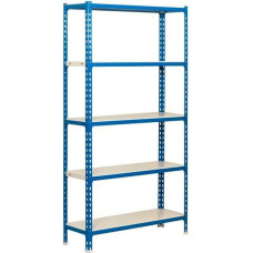 Shelves SimonRack Blue White Metal 180 x 80 x 40 cm