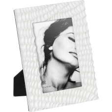 Photo frame White Polyresin 16 x 1,7 x 21 cm