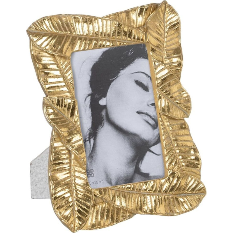 Photo frame Golden Polyresin Sheets 17,5 x 2,5 x 22,3 cm