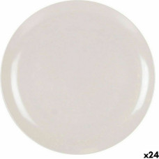 Salad Bowl La Mediterránea Melamin White 25 x 1,5 cm (24 Units)