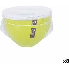 Salad Bowl Kitchen Tropic   Green With lid 2 Pieces (8 Units)