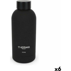 Termālo Pudeli ThermoSport Soft Touch Melns 350 ml (6 gb.)