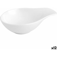 Bowl Quid Chef Ceramic White 11 x 8 cm 12 Units