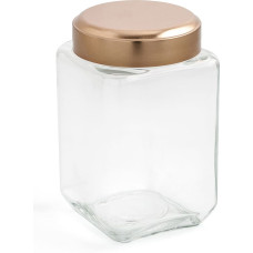 Jar Quid B&w Copper Glass 1,25 L (6 Units) (Pack 6x)