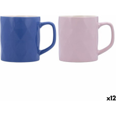 Cup Quid Rhombus Ceramic 330 ml (12 Units)