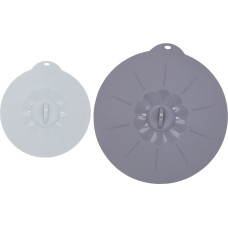 Set of lids Quid Ozon Silicone Plastic 2 Pieces