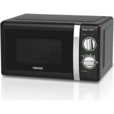 Microwave with Grill Haeger MW-70B.007A 20 L Black 700W