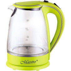 Kettle Feel Maestro  MR-064 Green Transparent Glass 2000 W 1,7 L