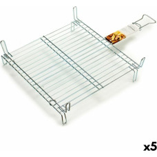 Grill Double 50 x 50 cm Zinc-plated steel (5 Units)