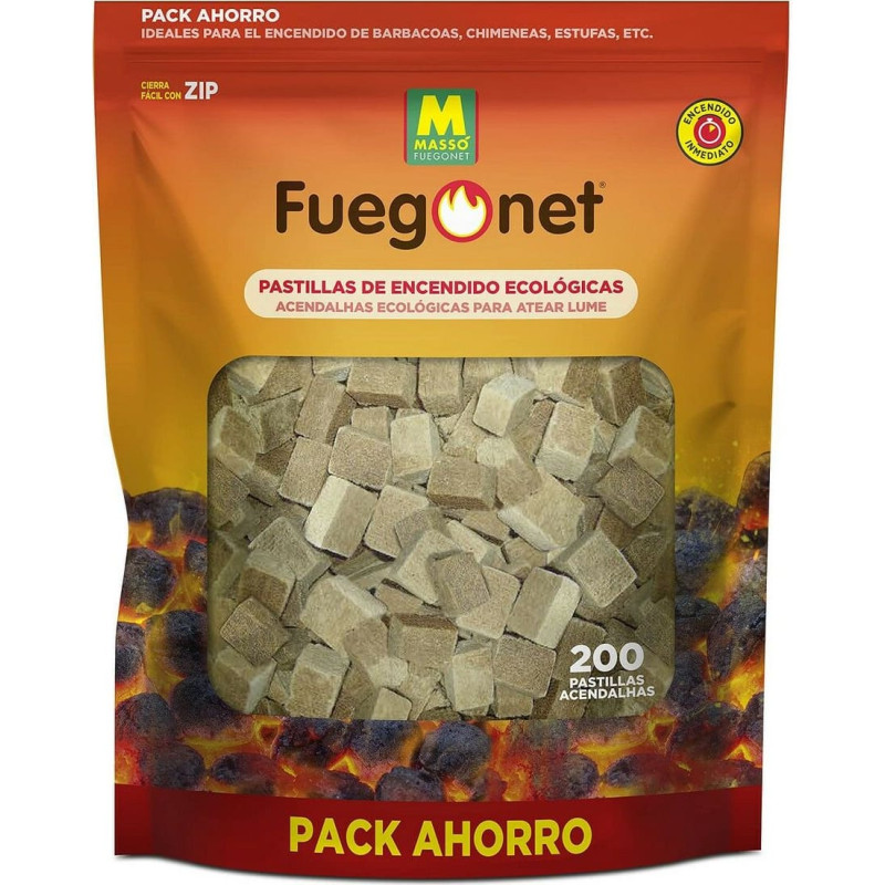 Firelighters Massó 200 Units