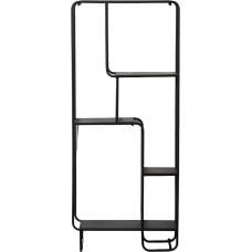 Plaukti Melns Dzelzs 76 x 30 x 180 cm