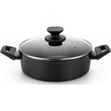 Casserole Monix TITAN ROCK Ø 20 cm Black Toughened aluminium