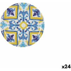 Set of lids Sarkap   Mosaic 6 Pieces 6,6 x 0,8 cm (24 Units)