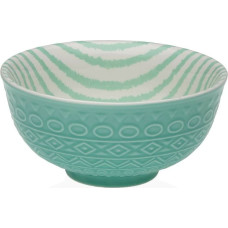 Snack Bowl Versa Turquoise Ceramic Porcelain 12,3 x 5,8 x 12,3 cm