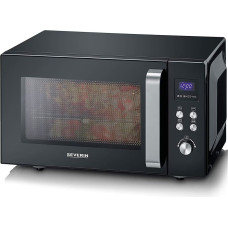 Microwave with Grill Severin 7763        25L 900 W Black