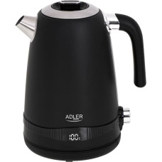 Kettle Adler AD 1295b Black Stainless steel 2200 W 1,7 L