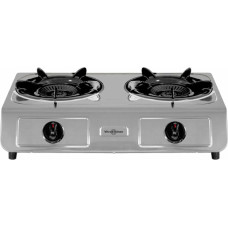 gas stove Vitrokitchen 265IB Black Steel Stainless steel