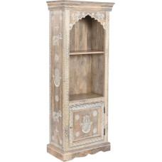 Grāmatu veikals DKD Home Decor Zils Balts Daudzkrāsains Dabisks Mango koks Koks MDF 61 x 30 x 152 cm