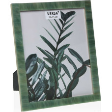 Photo frame Versa Green Plastic 1,8 x 28 x 23 cm