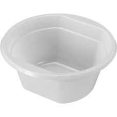 Vairākkārt lietojamu trauku komplekts Algon Apaļš Balts 250 ml 12 x 12 x 5 cm Plastmasa 12 gb.