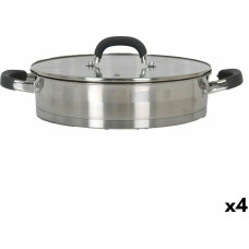 Casserole with glass lid Quttin 3,1 L (4 Units)