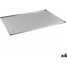 Baking tray VR Aluminium Rectangular 44 x 31 x 0,5 cm (6 Units)