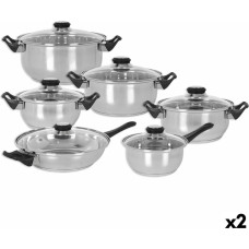 Cookware Quttin Genova 12 Pieces (2 Units)