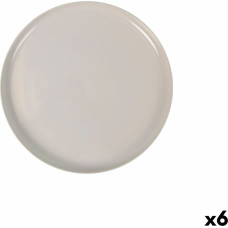 Snack tray La Mediterránea Ivory Circular Ø 32,1 x 3,1 cm (6 Units)