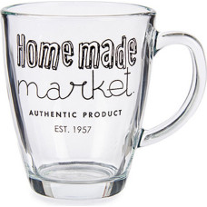 Mug Market Transparent Glass (320 ml) (6 Units)