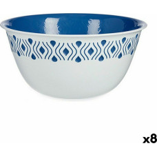 Salad Bowl Stefanplast Tosca Blue Plastic 29 x 13 x 29 cm (8 Units)