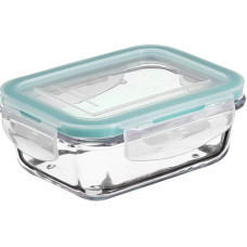 Lunch box 5five 23 x 16,5 x 8,5 cm Crystal Rectangular Blue Multicolour 1,7 L