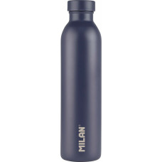 Stainless Steel Flask Milan Navy Blue 591 ml