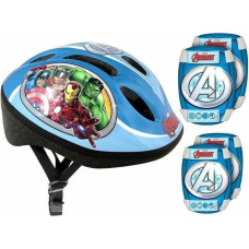 Set of helmets and knee pads Stamp AVENGERS