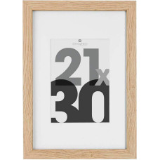 Photo frame Atmosphera Wood Natural (21 X 30 CM)