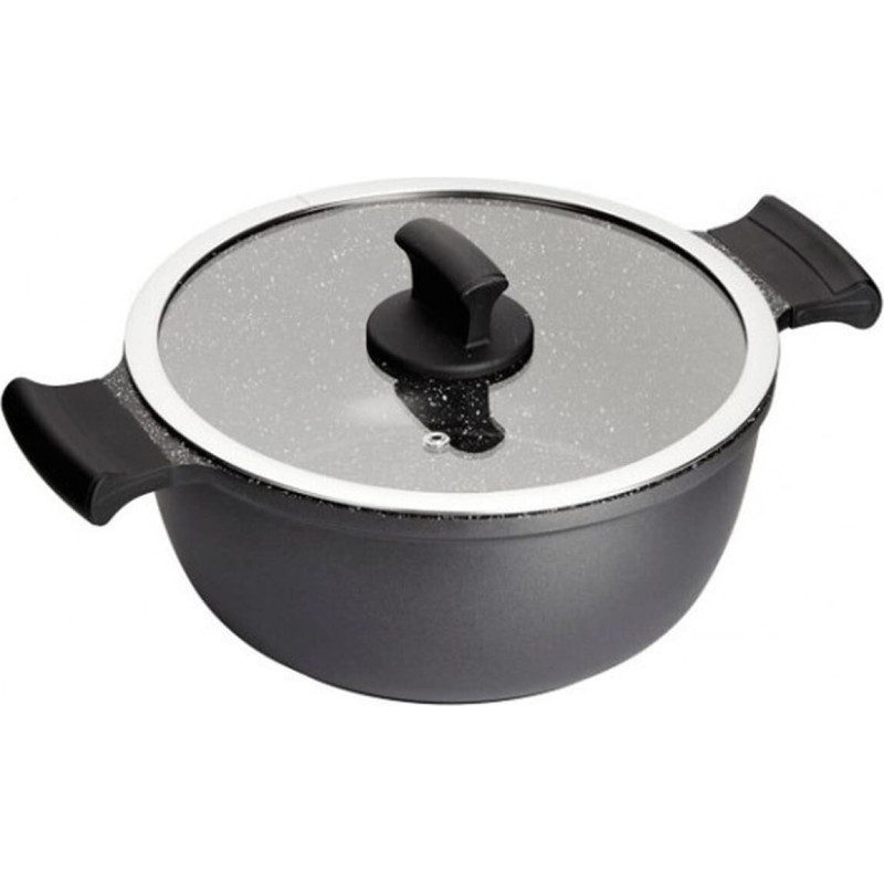 Casserole with lid Inoxibar ABSOLUT Black