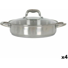 Casserole with glass lid Quttin 2,2 L (4 Units)