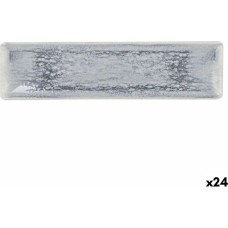 Pasniegšanas Plate La Mediterránea Adhara Taisnstūra 30 x 8 x 2cm (24 gb.) (30 x 8 cm)