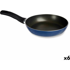 Pan 26 cm Blue Aluminium (6 Units)