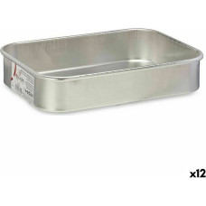 Roasting Tin Ø 18 cm Silver Aluminium (12 Units)