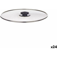 Frying Pan Lid Steel 25 x 1 x 25 cm (24 Units) Grille