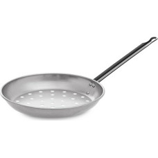 Pan for Roasting Chestnuts Vaello Ø 26 cm Silver Steel