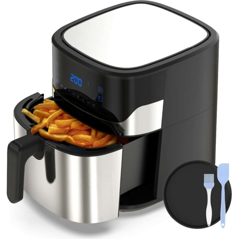 Air Fryer Universal Blue Black 5 L