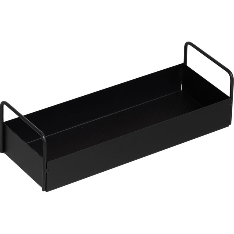 Tray Black Iron 33 x 12 x 9 cm