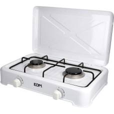 gas stove EDM White Metal 46 x 30 x 12 cm