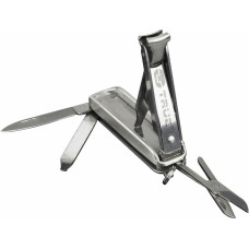 Multi-purpose knife True Nailclip tu215k Nail clipper 6 in 1 Silver