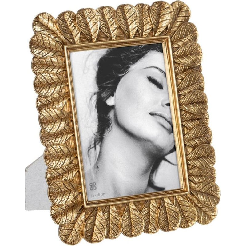 Photo frame Golden Polyresin Sheets 21,5 x 1,8 x 26,5 cm