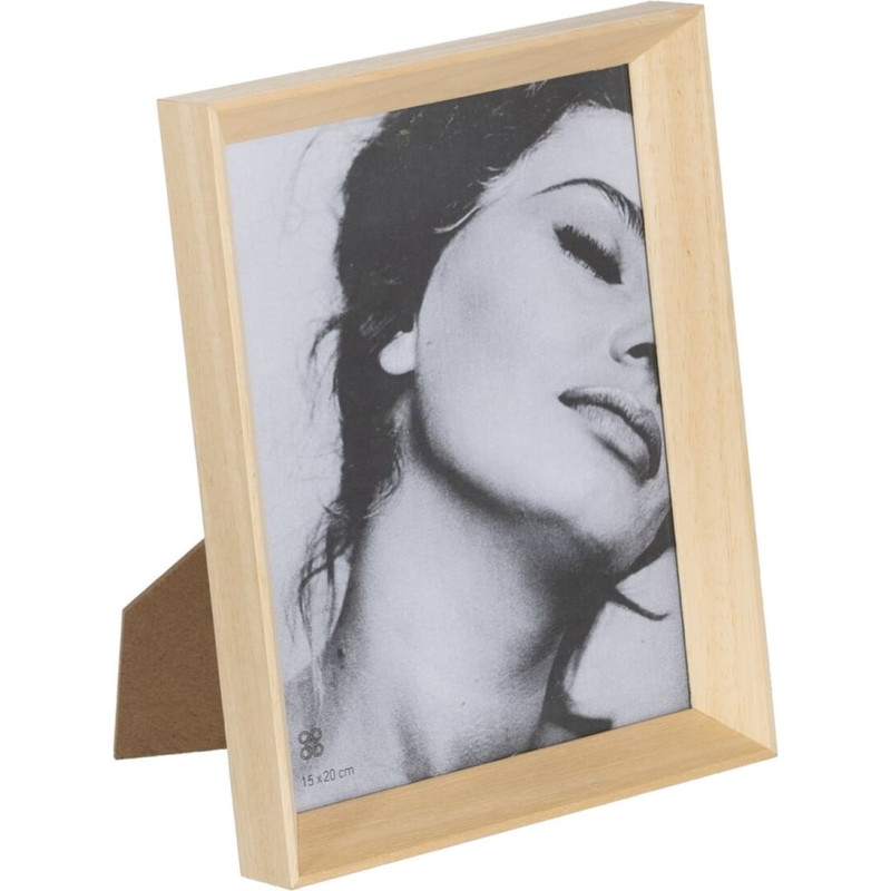 Photo frame Beige Wood Crystal 17 x 2,5 x 22 cm