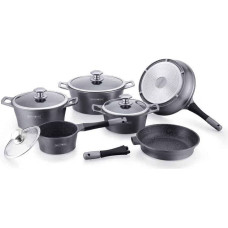 Cookware Royalty Line ES2014M Grey Silver 14 Pieces